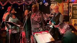 “Auld Lang Syne” live at the Baked Potato on December 28, 2019. With special guest vocalists Kate Markowitz, Bridgette Bryant, Lamont Van Hook and Bill Cantos. Many happy blessings for this new decade. | Arnold McCuller