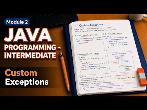 Java Custom Exceptions: Create Specific Errors Like a Pro