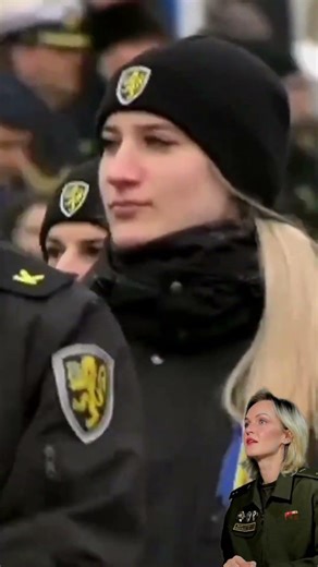 ESTONIA ⭐ WOMEN'S TROOPS ⭐ What do you think the ribbons on their chests symbolize? #militaryparade