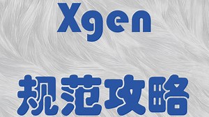 Xgen规范使用方法