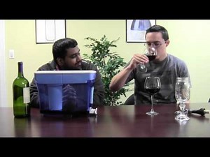 What happens when you pour wine in a ZeroWater Pitcher?