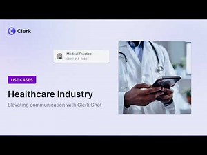 Clerk Chat SMS for your Medical Practice