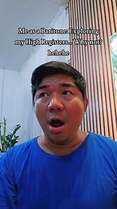 As a Baritone, you should develop also your high registers. The wider the range, the better and wider the repertoire. #baritone #highnotes #singer #vocalization | Ronnie Abarquez - Baritone