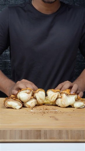 Cheese Explosion Roll 😍 | Crunchy Outside, Melty Inside 🧀