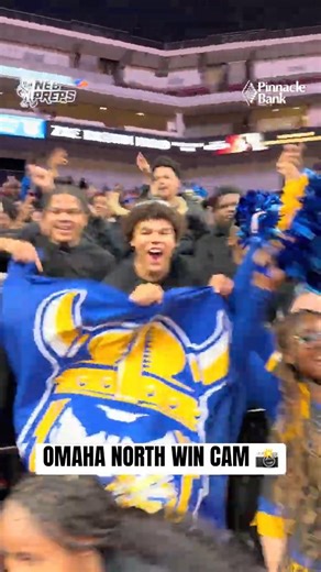 Omaha North is up for its win over Kearney. Vikings are headed to the Class A championship #nebpreps