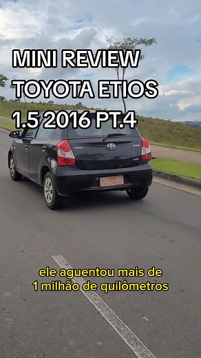 Mini Review do Toyota Etios XS 1.5 2016 - Parte 4