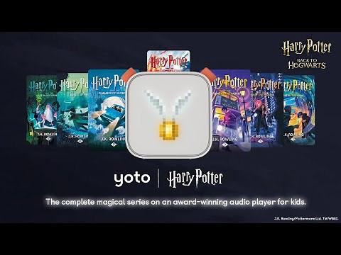 Harry Potter Audiobooks are Now on Yoto | Back to Hogwarts