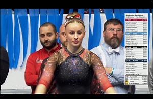 Junior Kiera O'Shea earns a 9.575 on vault in Tuscaloosa! ✨ | NIU Gymnastics