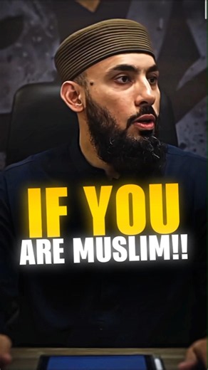 If You Are Muslim!! #abusaad #youthclub #islamicpodcast #shayanedits #shorts
