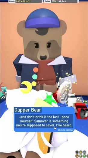 Dapper bear's quest | beesmas | beeswarm | roblox #roblox #beesmas #beeswarmsimulator