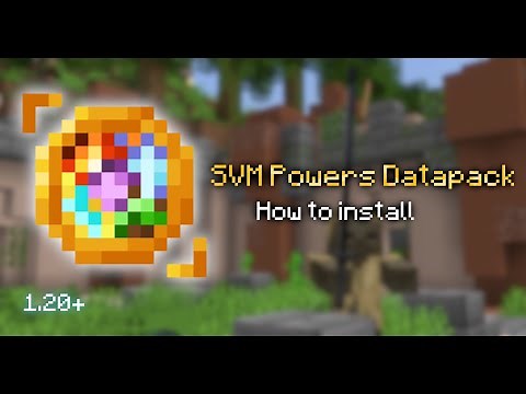 How to install SVM Powers Datapack - Minecraft 1.20-1.21