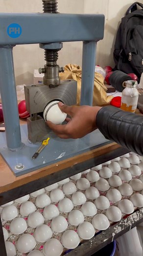 How to make Cricket Ball inside the factory | Indian Food Mania
