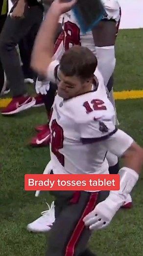 Tom Brady Frustration Level High: Throws Tablet During Game