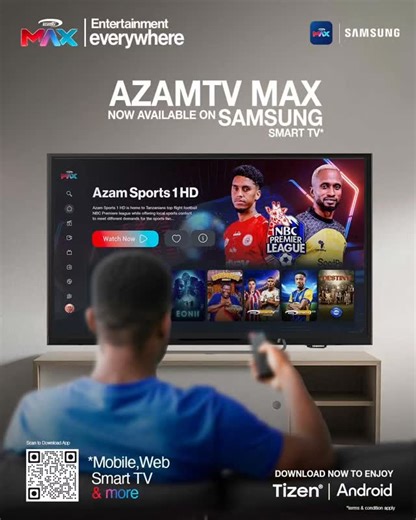 Azamtvug on Instagram: "Join the family now! Download https://web.azamtvmax.com To unlock nonstop #entertainment everywhere"
