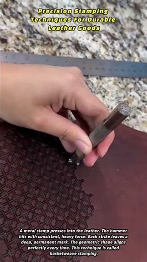 Precision Stamping Techniques For Durable Leather Goods