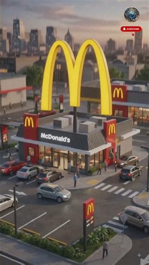 🍟 Step inside the world's most famous fast-food restaurant! Would you eat here? 🤩👇 #McDonalds #Fasfo
