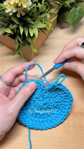 Crochet Closure #simplicity888 #crochethook #crochettutorial #crochetknitting #crocheting #knitting