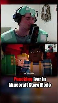 Punching Ivor In Minecraft Story Mode!