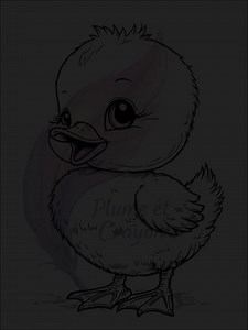 Baby Animal Coloring Pages - Etsy Australia