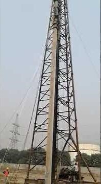 Driving Precast concrete Pile using Hydraulic Hammer