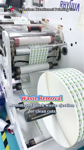 One day in labels printing factory! #customlabel