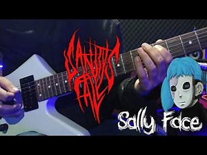 Sanitys Fall - Hallow Sally Face Cover Guitar