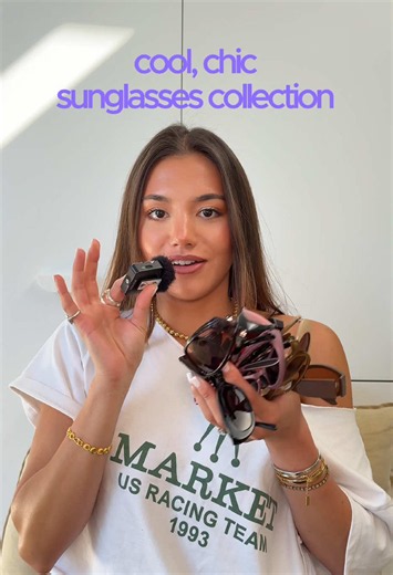All of my favourite sunglasses I have received the most compliments on !! @lexxola @A. Kjærbede @Princess Polly @Glassons @Lu Goldie @Shevoke Eyewear #sunglasses #sunglassescollection #sunnies #lexxola #styleinspo