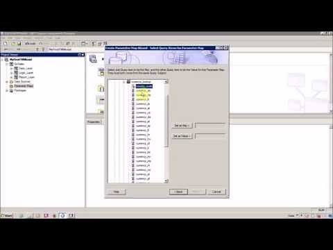 IBM Cognos 10 Framework Manager Parameter Map