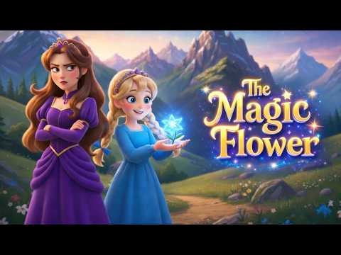 The Magic Flower 🌸 - A Heartwarming Sisters Story | Animated Fairy Tale