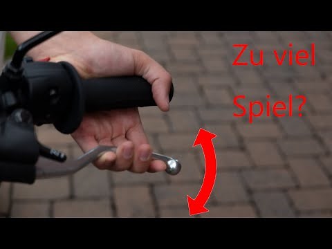 Kupplungszug und Gaszug einstellen