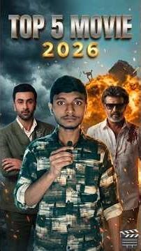 Top 5 Biggest Indian Films of 2026 🔥 | Ramayana to Jailer 2 | Box Office Storm #movie #facts #shorts