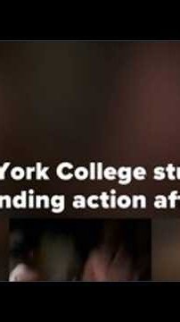 Several York College students are demanding action after they say they were attacked in their off-ca