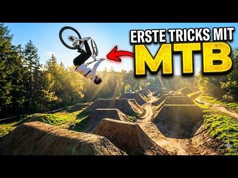 My FIRST MTB TRICKS 😵