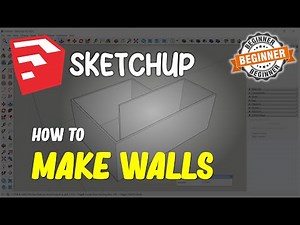 Sketchup How To Make Walls
