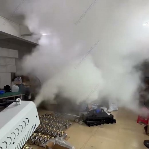 Stage Effect Smoke Machine for Parties Smoke Machine Handheld 1500W LED Smoke Gun