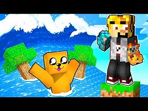 YouTubeři VS Extrémní TSUNAMI v Minecraftu!🌊