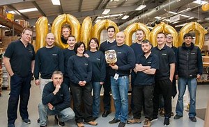2.1K views · 68 reactions | Last month, EnviroVent celebrated the production of its one millionth Filterless Fan. To celebrate the occasion, a special edition gold version was manufactured to mark this major milestone in the company’s history. A huge success for the company and everyone involved! | EnviroVent | Facebook