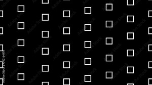 Looping motion graphics background of moving and rotating squares