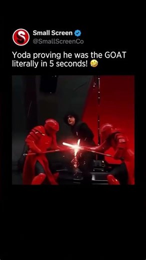 This Is Why Yoda Is the GOAT 😳