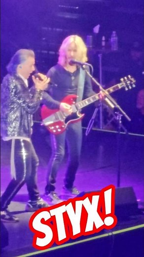 Tommy Shaw & Lawrence Gowan Rockin' With "Lady" From Styx! #70s #styx #livemusic #guitarist #deyoung
