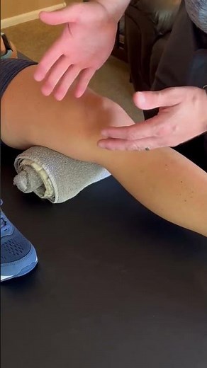 Knee-Anterior to Posterior Glide (Joint Mobilization)