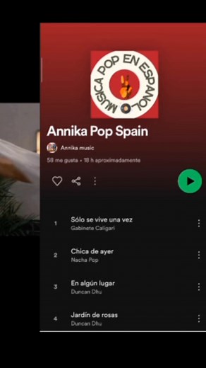 🎸Sigue nuestra playlist en Spotify 👉🏽⭐Annika Pop Spain⭐👈🏾 Hemos hecho para ti las mejores listas de reproducción de los 80s con un pop español fresco y divertido que te va a encantar #popenespañol #grandesexitos #exitosenespañol #musicaenespañol #listasdereproduccion