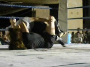 Round 1 FOB Warhorse Combatives MMA Girl Fight