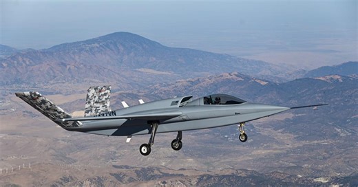 Northrop releases first flight video of Scaled Composites Model 437 low-cost jet