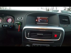 How to Check VIN Number Via Car's System in Volvo V60 I ( ...