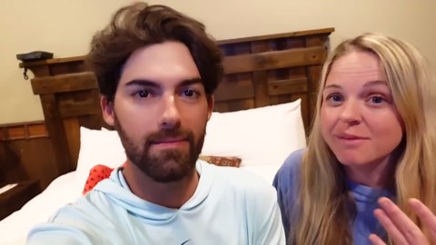 Finding out she’s pregnant at Bass Pro Shops bathroom shock