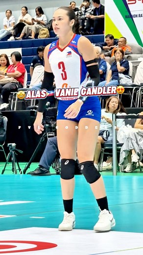 😍Vanie Gandler looked focused and energized as she went through her warm-up routine before the volleyball match. #SEAVLeague2025 #highlightsシ゚ #SEAVLeague #fypviralシ #ALASPILIPINAS #topfollowers #LabanPilipinas #vaniegandler | PVL Goddess