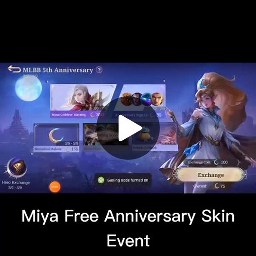 How to Get Miya Anniversary Free Skin in MLBB Event