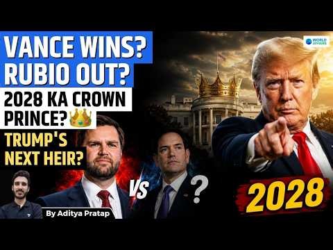 Trump's 2028 Successor Decided? Why JD Vance Is Overtaking Marco Rubio