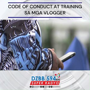 2.4K views · 23 reactions | ICYMI: Code of conduct at training sa mga vlogger, isinusulong ng Presidential Communications Office para masawata ang fake news. | Super Radyo DZBB 594khz | Facebook